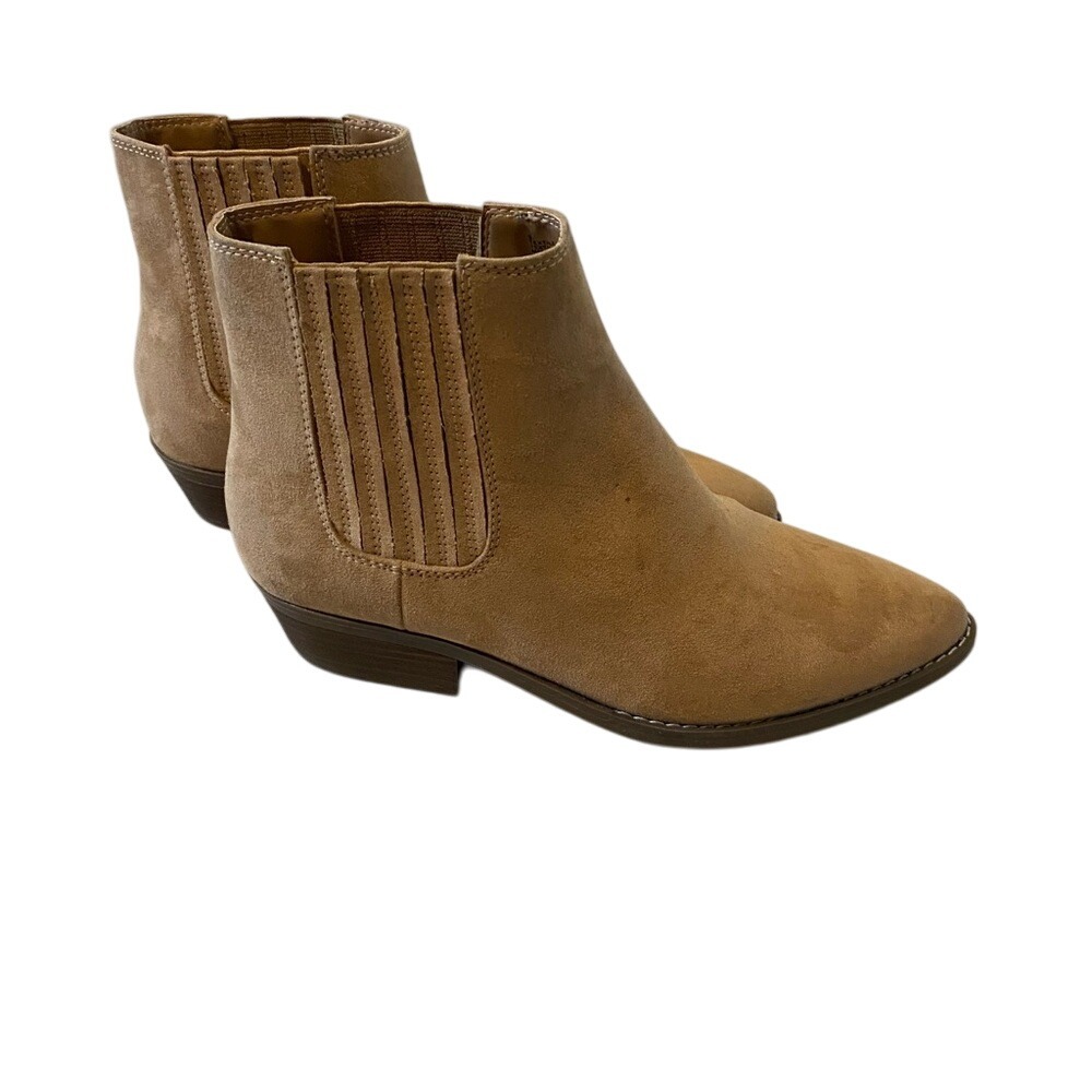 Universal Thread‎ Women's Tan Ankle Boots Size 9 - Picture 4 of 9